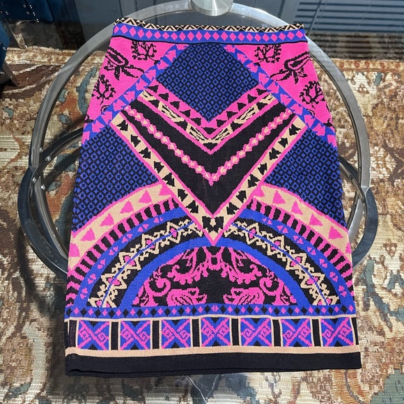 Flying Tomato midi skirt Size Small Bohemian Pattern Boho - Picture 3 of 9